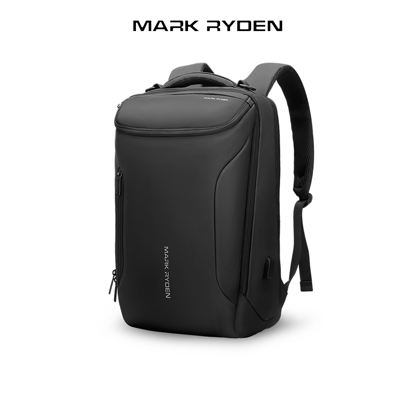 Mark Ryden Business Travel Backpack Men 17.3 inch Laptop Bag USB Charging Travel Bag for Men