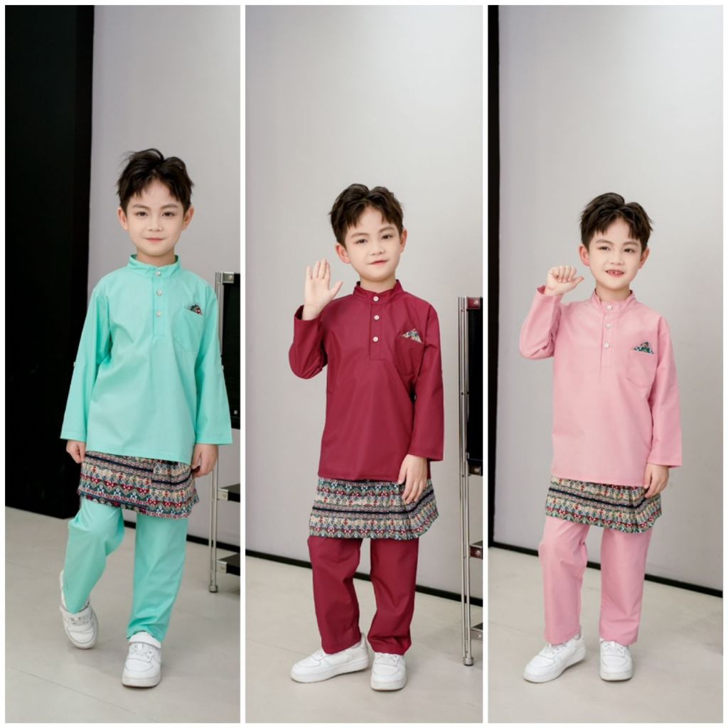 MOODA KIDS PREMIUM BAJU MELAYU RAYA 2024
