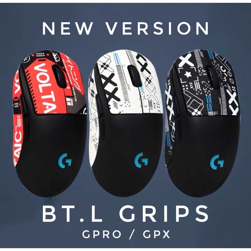 ?SG INSTOCKS?*NEW VERSION* BT.L Mouse Grip Tape for G Pro Wireless G Pro Superlight